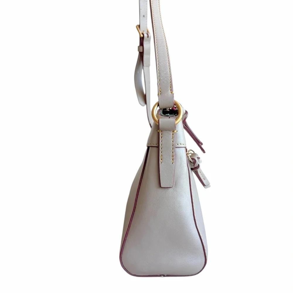 Dooney & Bourke Light Gray Crossbody Bag - Picture 6 of 14
